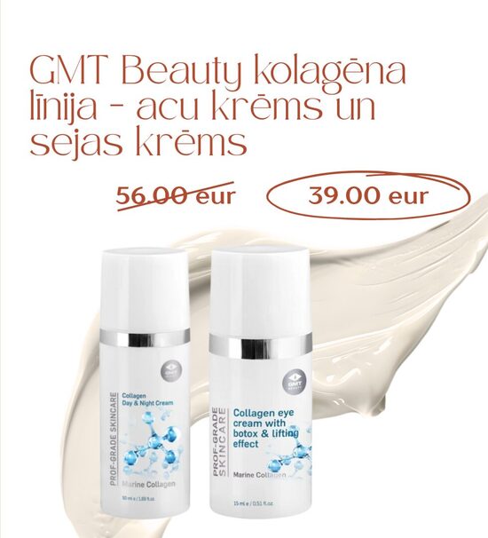 GMT Beauty Kolagēna līnijas acu un sejas krēms, komplekts